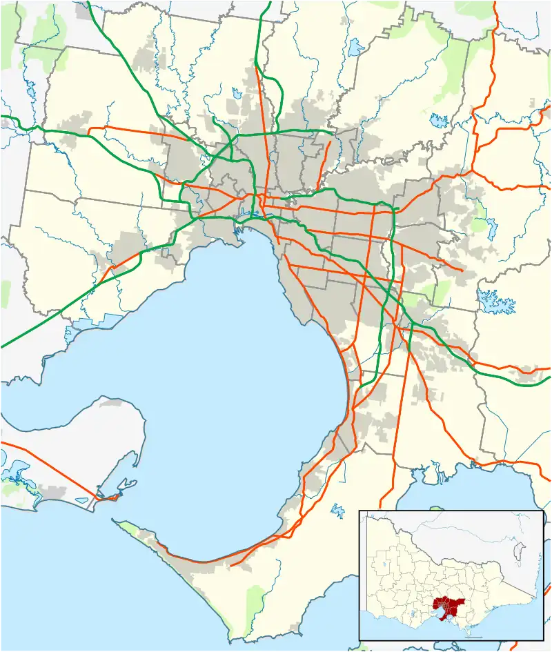 Westall UFO is located in Melbourne