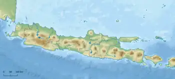 Mount Salak is located in Java