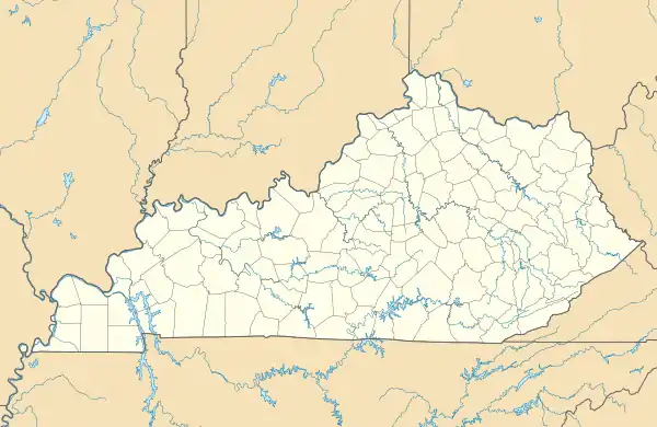 Mantell UFO incident is located in Kentucky